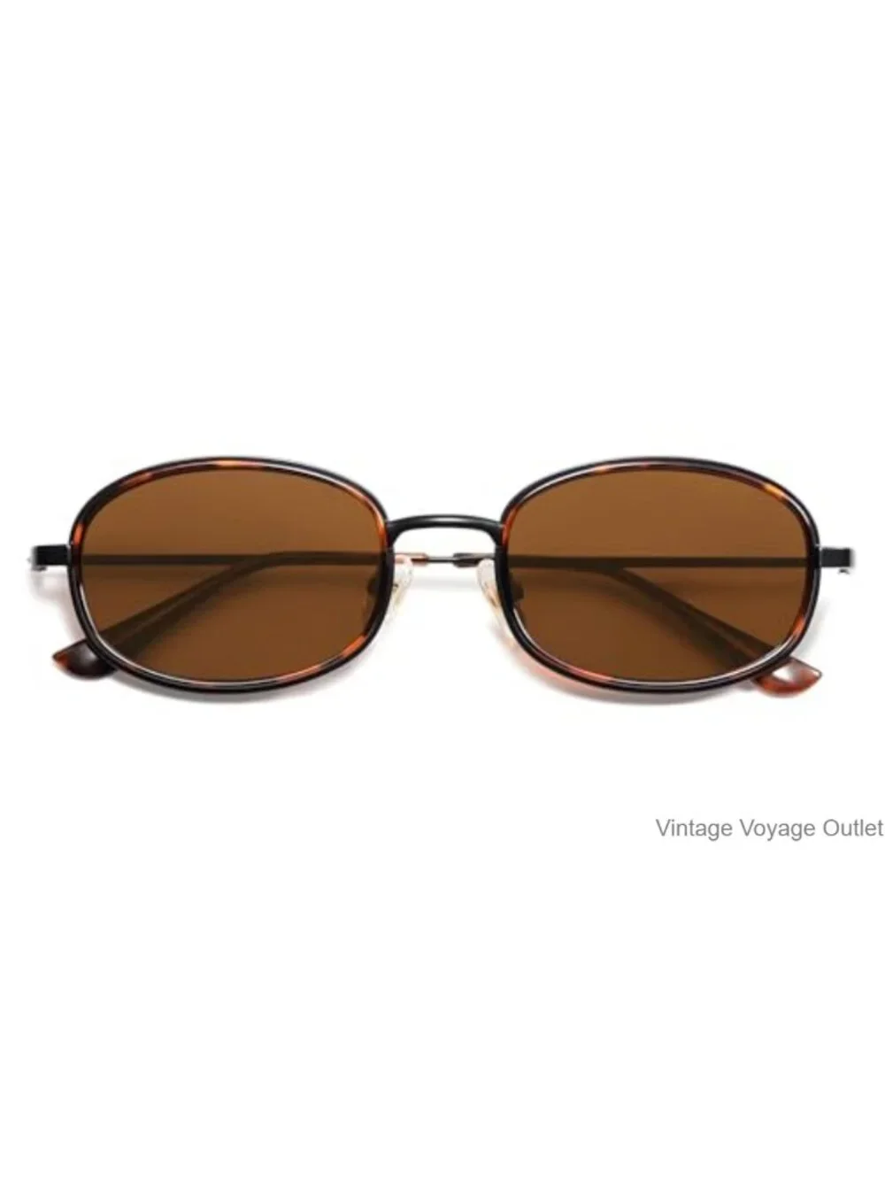 Retro Round Metal Sunglasses UV400 Protection Gift Box